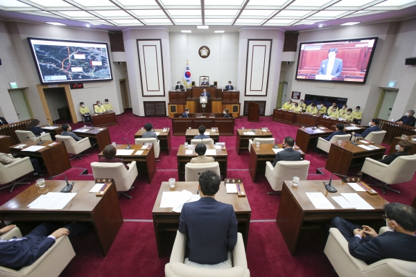 제244회 임시회 개회식 및 제1차 본회의 활동