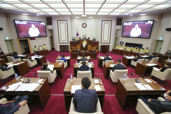 제245회 제2차 정례회 개회식 및 제1차 본회의 활동