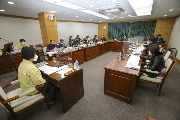 제245회 정례회 산업건설위원회 소관 2021년도 예산안 및 기금운용계획안 예비심사활동