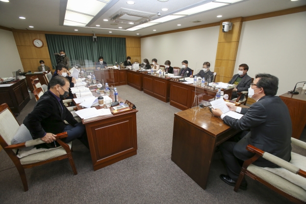 제245회 정례회 예산결산특별위원회 2021년도 예산안 및 기금운용계획안 심사활동