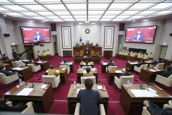 제245회 정례회 제3차 본회의 활동