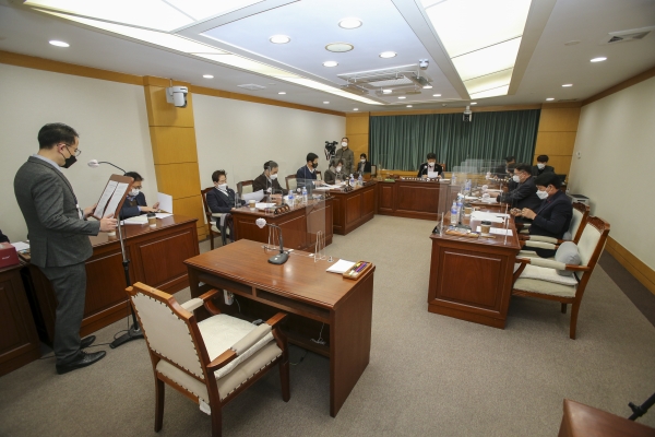 폐회중 의회운영위원회 활동