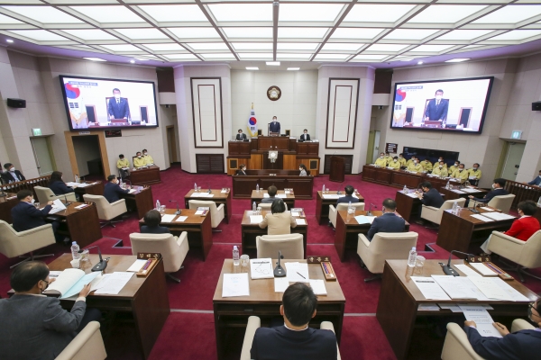 제248회 임시회 제2차 본회의 활동