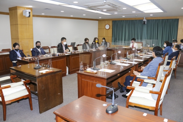 제250회 정례회시 제1차 예산결산특별위원회 활동