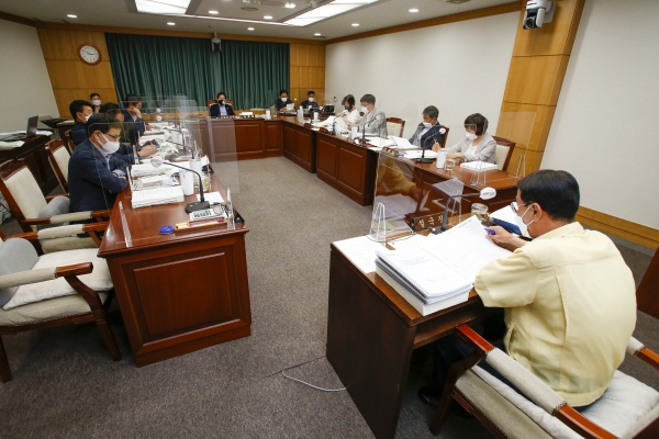 제250회 정례회시 산업건설위원회 소관 행정사무감사 활동