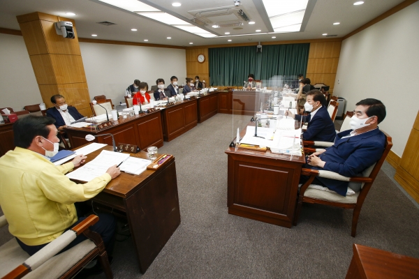 제250회 정례회시 예산결산특별위원회 2021년도 제1회 추가경정예산안 및 기금운영계획변경안 심사활동