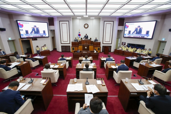 제250회 구미시의회 제1차 정례회 제2차 본회의 활동