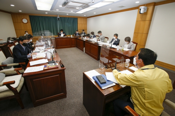 제252회 임시회 산업건설위원회 조례안 심사 및 2021년도 제2회 추가경정예산안 예비심사활동