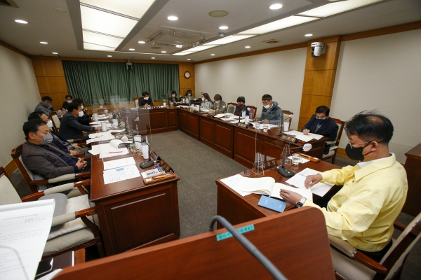 제253회 임시회시 기획행정위원회 소관 2022년도 주요업무계획안 및 조례안 심사활동