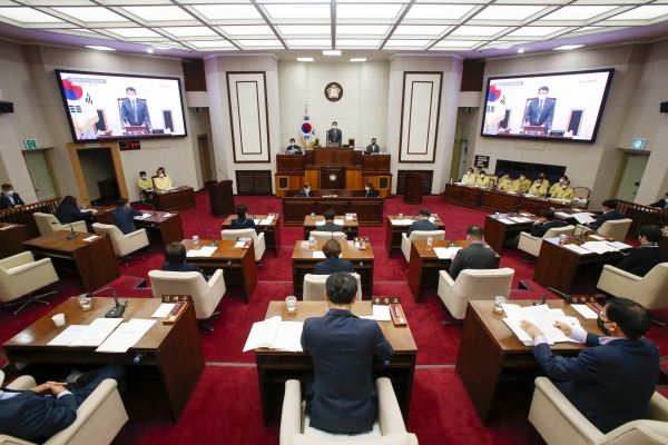 제253회 임시회 제2차 본회의 활동