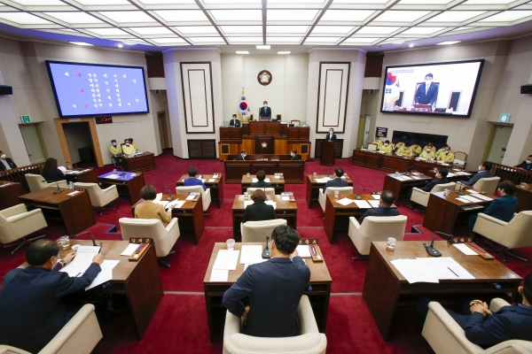 제254회 구미시의회 제2차 정례회 개회식 및 제1차 본회의 활동