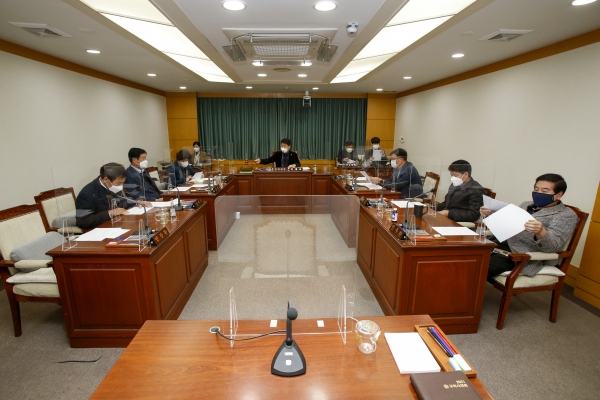 제253회 정례회시 의회운영위원회 소관 2022년도 예산안 예비심사활동