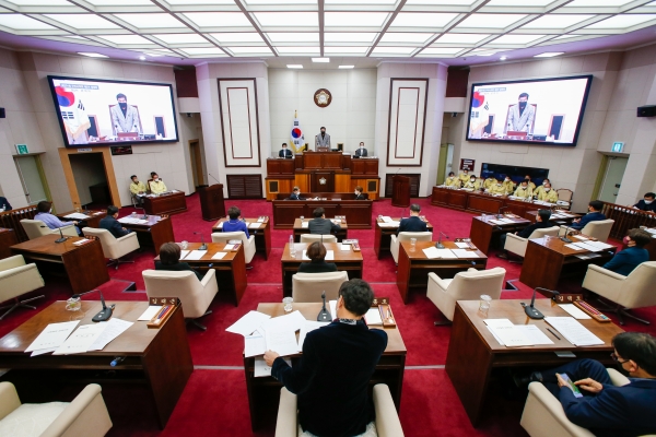 제254회 구미시의회 제2차 정례회 제2차 본회의 활동