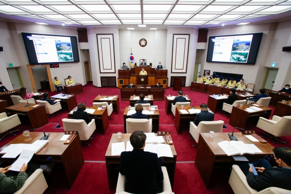 제255회 임시회 제3차 본회의시 2022년도 주요업무보고