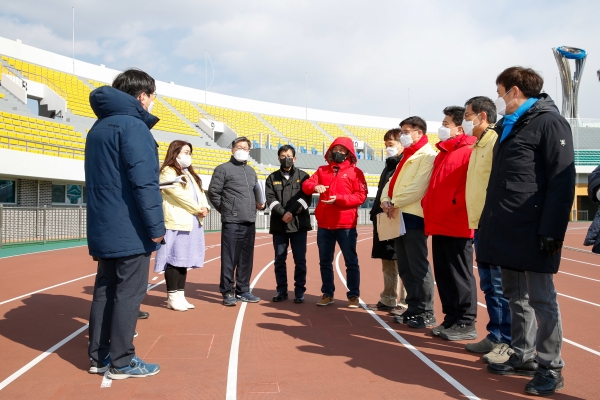 전국체전 행정사무조사특별위원회 현장방문활동