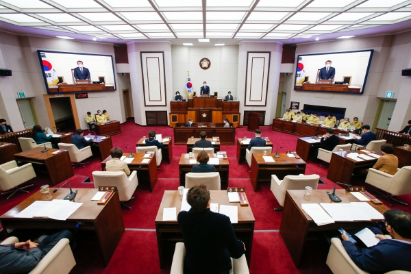 제256회 임시회 제2차 본회의 활동