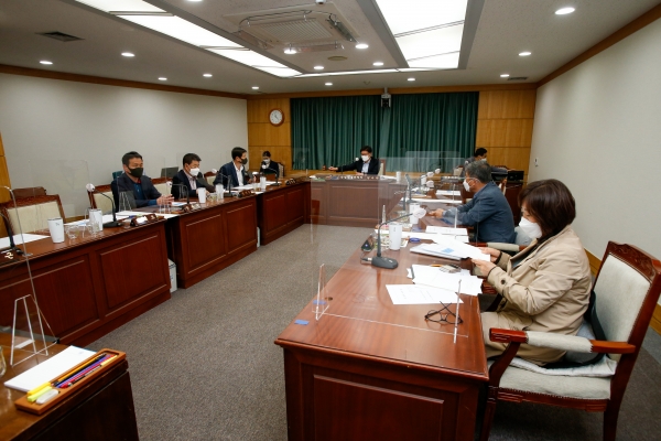 제257회 임시회 산업건설위원회 조례안 심사활동