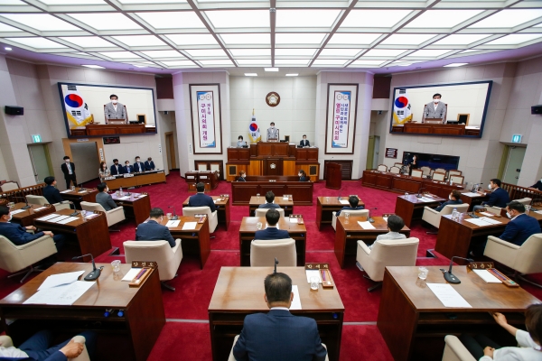 제259회 임시회 제1차 본회의시 의장단 선거