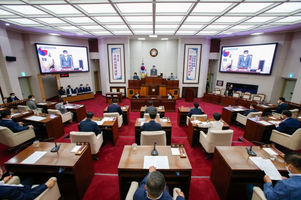 제259회 임시회 제2차 본회의 활동