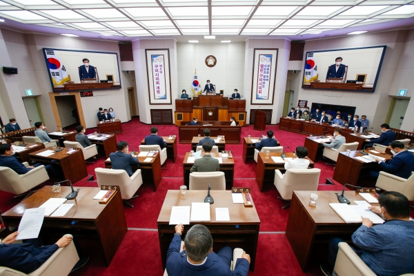제260회 임시회 제2차 본희의 활동