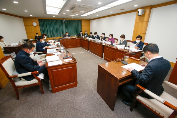 제262회 임시회시 산업건설위원회 조례안 등 심사활동
