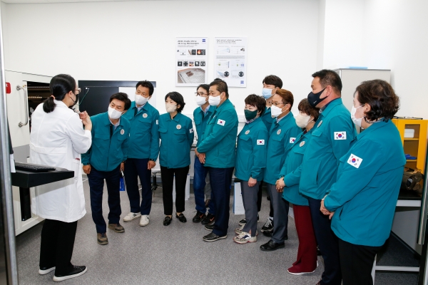 제262회 임시회시 산업건설위원회 구미전자정보기술원 현장방문활동