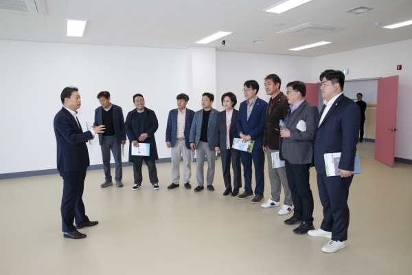 제265회 임시회시 기획행정위원회 강동청소년문화의집 현장방문