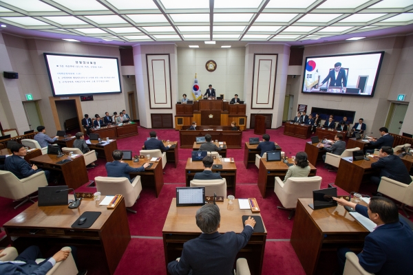 제267회 임시회 제2차 본회의 활동