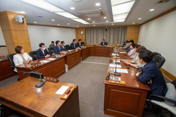 제268회 정례회 제1차 예산결산특별위원회 활동