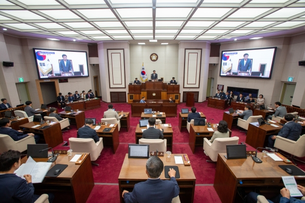 제270회 임시회 개회식 및 제1차 본회의 활동