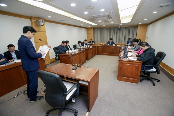 폐회중 의회운영위원회 활동