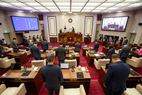 제271회 임시회 개회식 및 제1차 본회의 활동