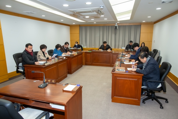 폐회중 의회운영위원회 활동