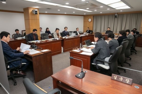 제273회 임시회 산업건설위원회 조례안 심사활동