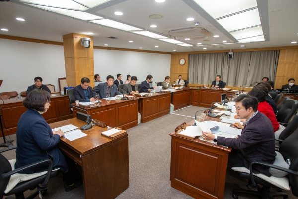 제274회 임시회 산업건설위원회 조례안 심사활동