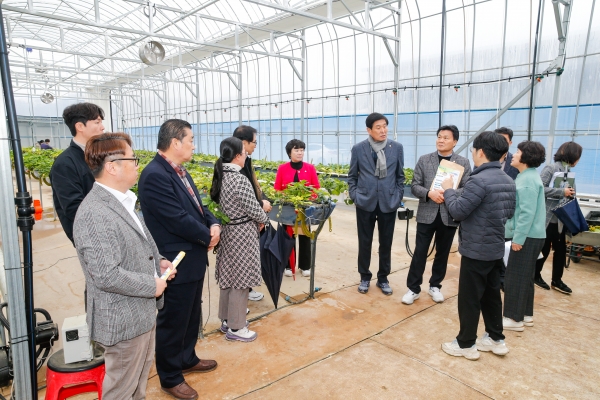 제274회 임시회 산업건설위원회 농업기술센터 현장방문