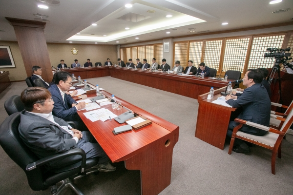 구미시의회 전체의원 간담회