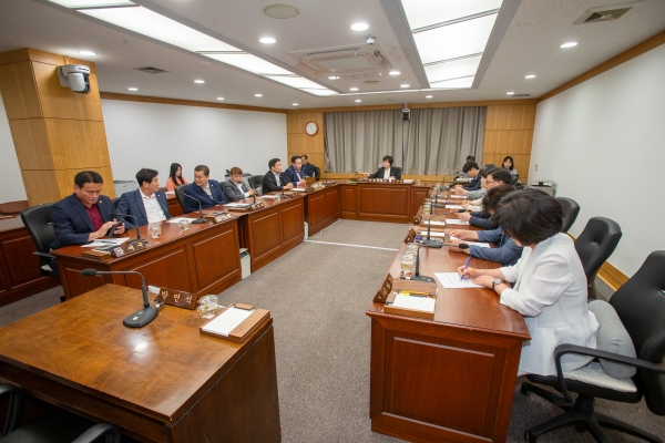 제277회 제1차 정례회 제1차 예산결산특별위원회 활동