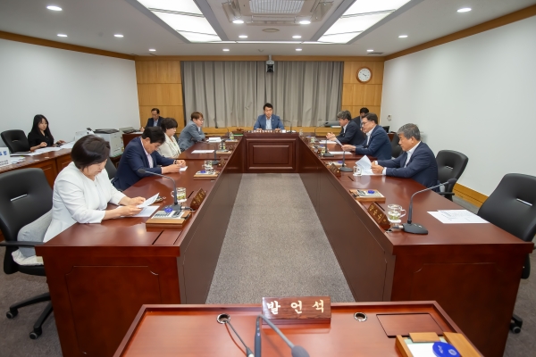 제278회 임시회시 제1차 의회운영위원회 활동