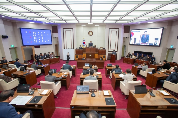 제283회 임시회 개회식 및 제1차 본회의 활동