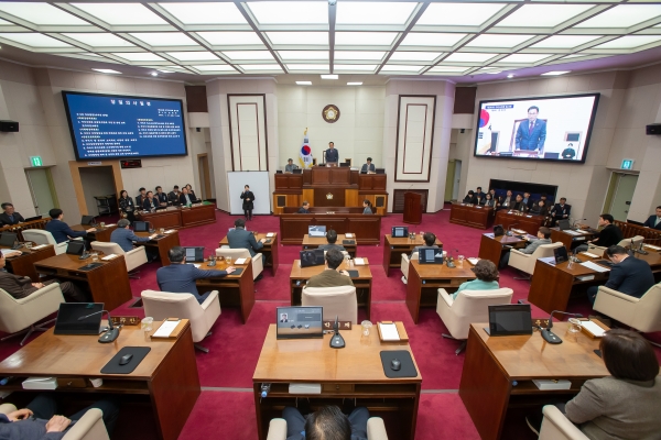 제283회 임시회 제4차 본회의 활동