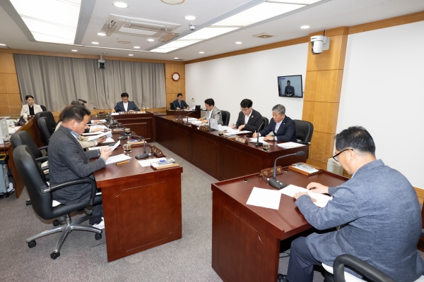 제287회 구미시의회 임시회 산업건설위원회 조례안 심사활동