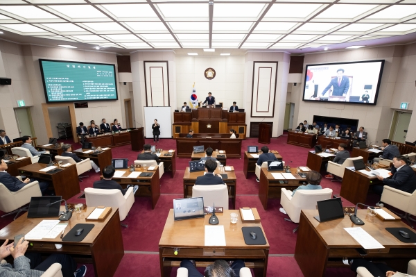 제287회 임시회 제2차 본회의 활동