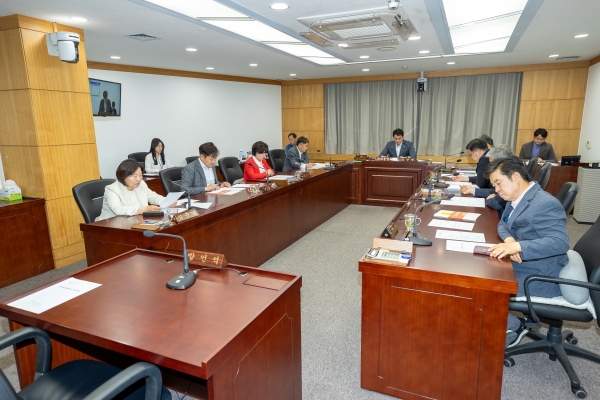 제287회 임시회시 의회운영위원회 활동