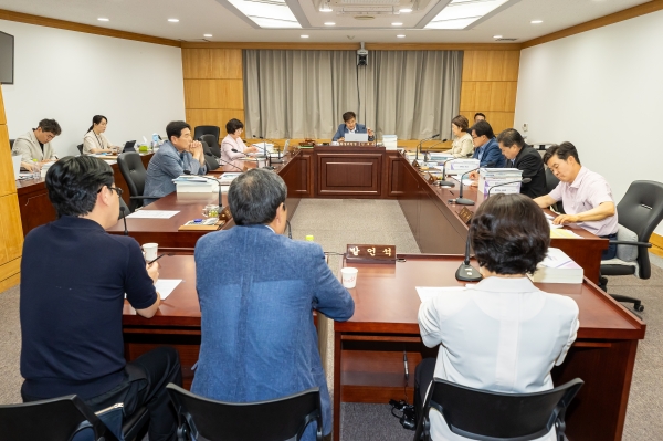 문화환경위원회 관내 버스 기업체와 간담회