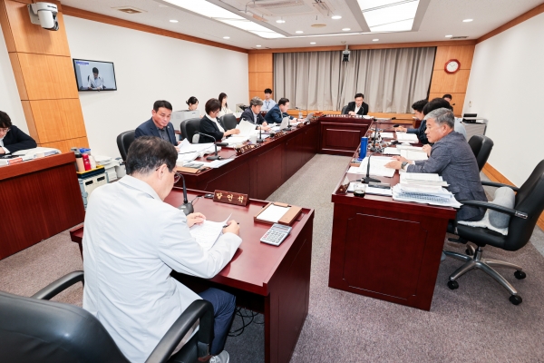 제289회 임시회 산업건설위원회 조례안 심사 및 2025년도 제1회 추가경정예산안 및 기금운용계획변경안 예비심사활동