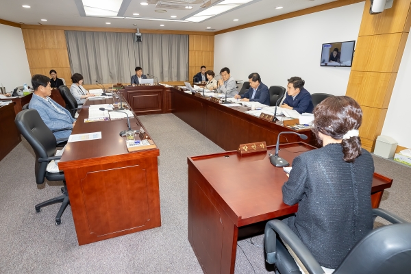 제289회 임시회 산업건설위원회 조례안 심사 및 2025년도 제1회 추가경정예산안 및 기금운용계획변경안 예비심사활동