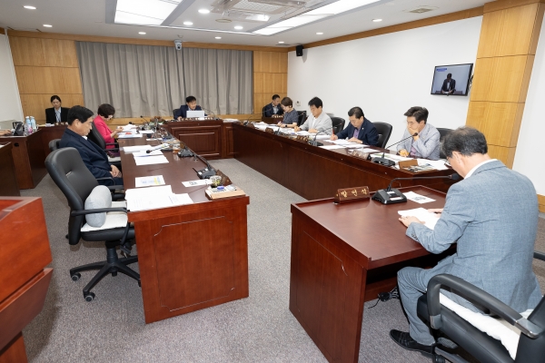 제290회 임시회시 문화환경위원회 활동