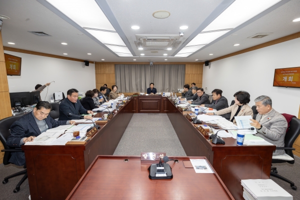 제292회 제2차 정례회시 예산결산특별위원회 2026년도 예산안 및 기금운용계획안 심사활동