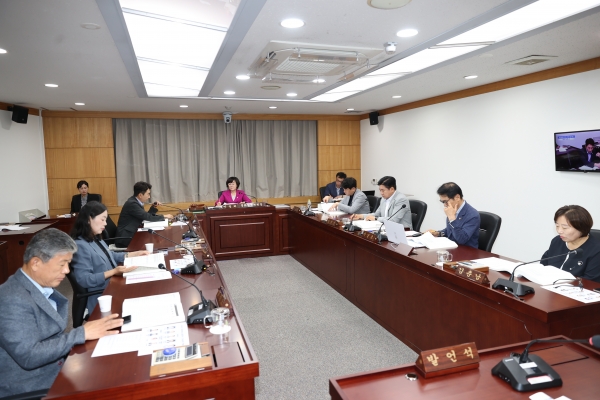 제298회 임시회 문화환경위원회